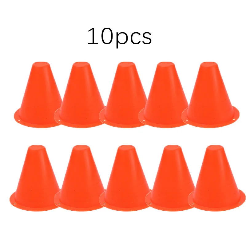 8cm Plastic Skate Marker Cones Roller Football Soccer Training Equipment Marking Cup Roller Skating Roadblock Accessories - Slobuy