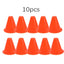 8cm Plastic Skate Marker Cones Roller Football Soccer Training Equipment Marking Cup Roller Skating Roadblock Accessories - Slobuy