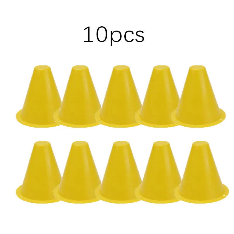 8cm Plastic Skate Marker Cones Roller Football Soccer Training Equipment Marking Cup Roller Skating Roadblock Accessories - Slobuy