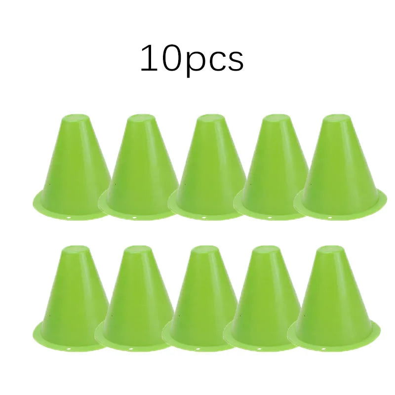 8cm Plastic Skate Marker Cones Roller Football Soccer Training Equipment Marking Cup Roller Skating Roadblock Accessories - Slobuy