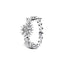 925 Sterling Silver Plated Sun Moon Sunflower Heart Rings For Women Original Flower Wedding Crystal Luxury Jewelry Accessories - Slobuy