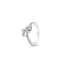 925 Sterling Silver Plated Sun Moon Sunflower Heart Rings For Women Original Flower Wedding Crystal Luxury Jewelry Accessories - Slobuy