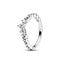 925 Sterling Silver Plated Sun Moon Sunflower Heart Rings For Women Original Flower Wedding Crystal Luxury Jewelry Accessories - Slobuy