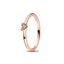 925 Sterling Silver Plated Sun Moon Sunflower Heart Rings For Women Original Flower Wedding Crystal Luxury Jewelry Accessories - Slobuy