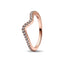925 Sterling Silver Plated Sun Moon Sunflower Heart Rings For Women Original Flower Wedding Crystal Luxury Jewelry Accessories - Slobuy