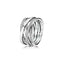 925 Sterling Silver Plated Sun Moon Sunflower Heart Rings For Women Original Flower Wedding Crystal Luxury Jewelry Accessories - Slobuy