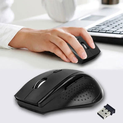 2.4Ghz Wireless Mouse Gamer for Computer PC Gaming Mouse With USB Receiver Laptop Accessories for Windows Win 7/2000/XP/Vista/98 - Slobuy