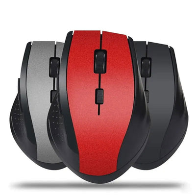 2.4Ghz Wireless Mouse Gamer for Computer PC Gaming Mouse With USB Receiver Laptop Accessories for Windows Win 7/2000/XP/Vista/98 - Slobuy