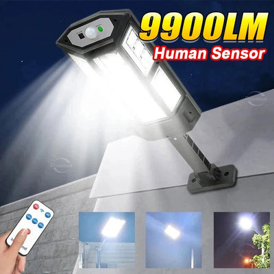 9900LM Newest Solar LED Lights Outdoor Solar Lamp Of Motion Sensor 4 Mode Waterproof IP65 Solar Garden Light Street Yard Lantern - Slobuy