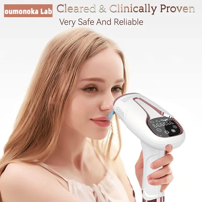 999999 Flashes IPL Laser Epilator for Women Home Use Devices Hair Removal Painless Electric Epilator Bikini - Slobuy