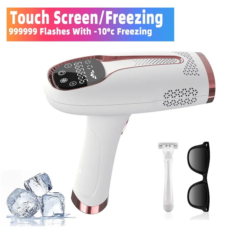999999 Flashes IPL Laser Epilator for Women Home Use Devices Hair Removal Painless Electric Epilator Bikini - Slobuy