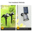 9 LEDs Solar Spotlights,Outdoor IP65 Waterproof,Spot Lights,Brightness Adjustable for Garden Backyard Driveway Patio Law Decor - Slobuy