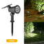 9 LEDs Solar Spotlights,Outdoor IP65 Waterproof,Spot Lights,Brightness Adjustable for Garden Backyard Driveway Patio Law Decor - Slobuy