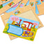 Hot Sale 12/9 PCS Puzzles Wooden Kids Baby Wood Cartoon Vehicle Animals Learning Educational Toys for Children Gift - Slobuy