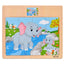 Hot Sale 12/9 PCS Puzzles Wooden Kids Baby Wood Cartoon Vehicle Animals Learning Educational Toys for Children Gift - Slobuy