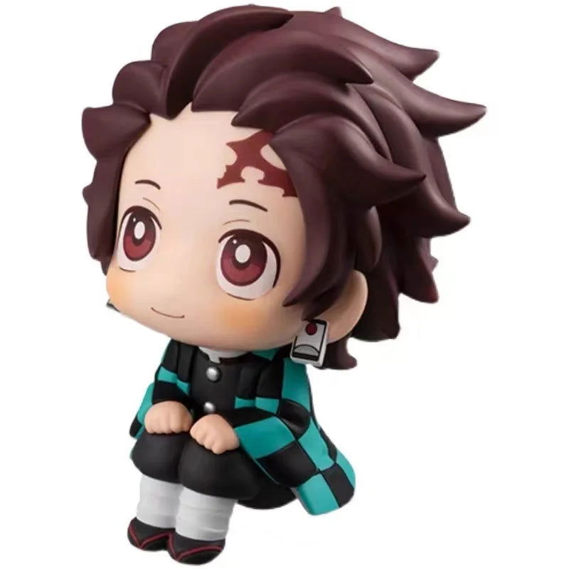 9cm Naruto Anime Figure Naruto Kakashi Action Figure Q Version Kawaii Sasuke Itachi Figurine Car Decoration Collection Model Toy - Slobuy