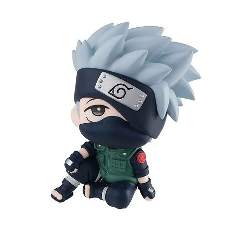 9cm Naruto Anime Figure Naruto Kakashi Action Figure Q Version Kawaii Sasuke Itachi Figurine Car Decoration Collection Model Toy - Slobuy