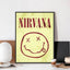 A-N-Nirvana-Rock Band Poster No Framed Poster Kraft Club Bar Paper Vintage Poster Wall Art Painting Bedroom Study Stickers - Slobuy