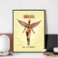 A-N-Nirvana-Rock Band Poster No Framed Poster Kraft Club Bar Paper Vintage Poster Wall Art Painting Bedroom Study Stickers - Slobuy