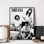 A-N-Nirvana-Rock Band Poster No Framed Poster Kraft Club Bar Paper Vintage Poster Wall Art Painting Bedroom Study Stickers - Slobuy