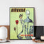 A-N-Nirvana-Rock Band Poster No Framed Poster Kraft Club Bar Paper Vintage Poster Wall Art Painting Bedroom Study Stickers - Slobuy