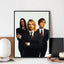 A-N-Nirvana-Rock Band Poster No Framed Poster Kraft Club Bar Paper Vintage Poster Wall Art Painting Bedroom Study Stickers - Slobuy