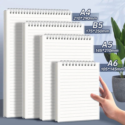 A4 A5 B5 Spiral book coil Notebook To-Do Lined DOT Blank Grid Paper Journal Diary Sketchbook For School Supplies Stationery - Slobuy