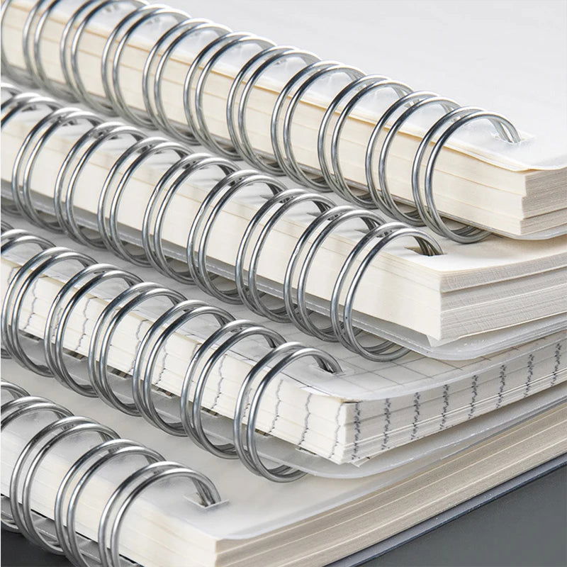 A4 A5 B5 Spiral book coil Notebook To-Do Lined DOT Blank Grid Paper Journal Diary Sketchbook For School Supplies Stationery - Slobuy