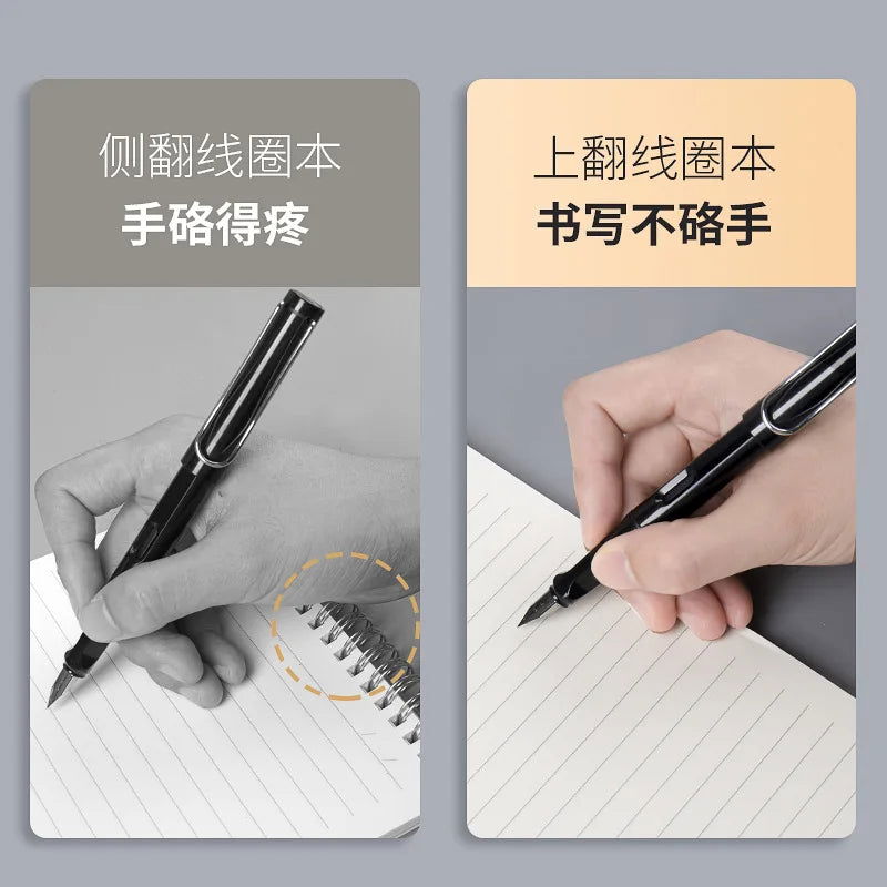 A4 A5 B5 Spiral book coil Notebook To-Do Lined DOT Blank Grid Paper Journal Diary Sketchbook For School Supplies Stationery - Slobuy