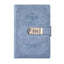 A5 200 Pages Retro Password Book with Lock Diary Thickened Creative Hand Ledger Student Notepad Stationery Notebook Binder - Slobuy