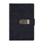 A5 200 Pages Retro Password Book with Lock Diary Thickened Creative Hand Ledger Student Notepad Stationery Notebook Binder - Slobuy
