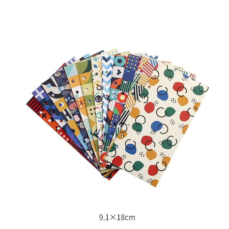A5 A6 A7 Binder Budget Planner Organizer 6 Ring Binder Envelopes Pockets And 12 Pieces Expense Budget Sheets - Slobuy