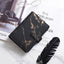A5 A6  White Black Color Marble Binder DIY Binder Only Cover Diary Agenda Planner Paper Cover School Stationery - Slobuy