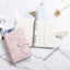 A5 A6  White Black Color Marble Binder DIY Binder Only Cover Diary Agenda Planner Paper Cover School Stationery - Slobuy
