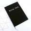 A5 Anime Notebook Set Leather Journal And Necklace Feather Pen Animation Art Writing Journal Notepad - Slobuy