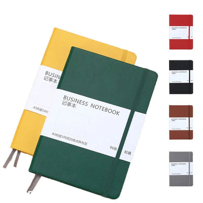 A5 Notebook Classic Journal Dotted Paper  Hard Cover 100 GSM 192 Pages Planner Bujo Diary Stationery - Slobuy