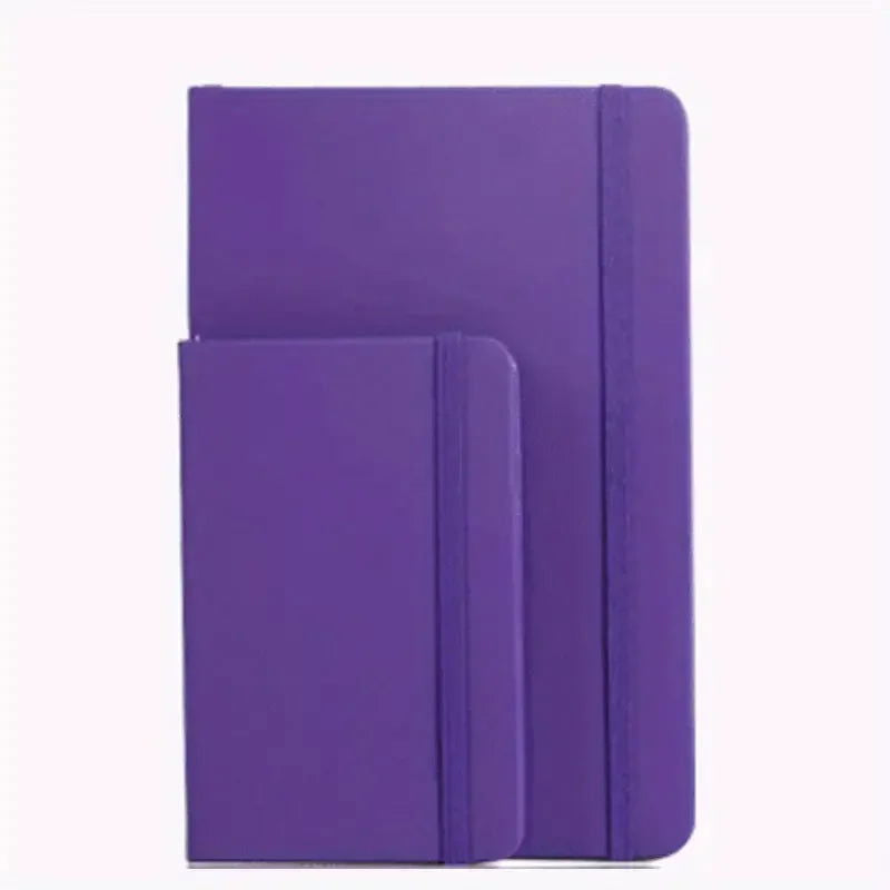 160 page, A5/A6 Business Strap Notebook Student Stationery Notepad Hand Account Book Sub Hand Account Book - Slobuy