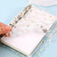 A7/A6 Cute Daisy Spiral Binder Notebook Agenda Cover with Storage Bag Kawaii Transparent School Diary Journal Planner Stationery - Slobuy