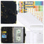 A6 Money Budget Planner Binder With Zipper Envelopes, Cash Envelopes For Budgeting, Money Organizer For A6 Cash Budget Binder - Slobuy