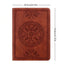 A6 Retro style pocket type mini notebook Stamping process artificial PU leather writing book Portable notepad Office bookkeeping - Slobuy