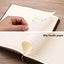 A6 Retro style pocket type mini notebook Stamping process artificial PU leather writing book Portable notepad Office bookkeeping - Slobuy