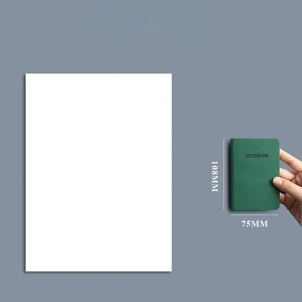 A7 Mini Notebook Portable Pocket Notepad Memo Diary Planner Agenda Organizer Office School Stationery - Slobuy