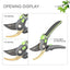 AIRAJ Industrial Grade Pruning Shears Are Labor-Saving Gardening Tools With Sharp, Durable, And Non Slip Scissors - Slobuy
