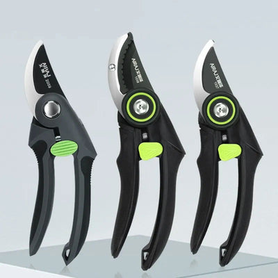 AIRAJ Pruning Shear Garden Tools Labor Saving Scissors Gardening Plant Sharp Branch Pruners Protection Hand Durable - Slobuy