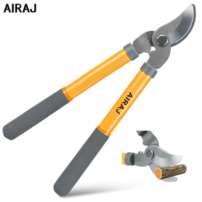 AIRAJ Pruning Shear Sharp Labor Saving Scissors Professional Pruner Equipment Garden Plant Branch Pruners Gardening Hand Tools - Slobuy