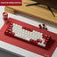 AJAZZ AK680 Mechanical Keyboard Gaming Wired Compact Laptop Tea Or Red Shaft 68 Keys - Slobuy