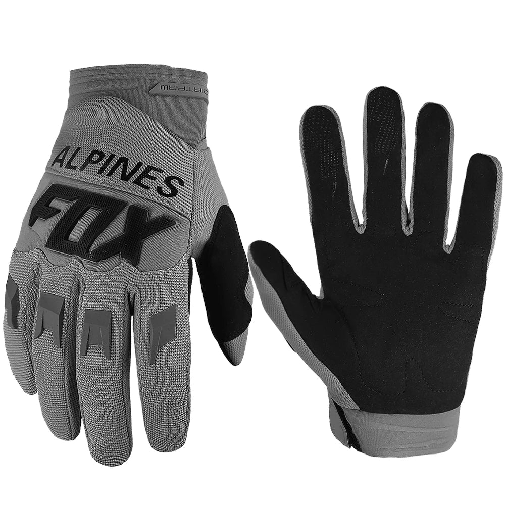 ALPINES FOX Motocross Racing Gloves Downhill Mountain Bike DH MX MTB Motorbike Glove Summer Mens Woman Motorcycle Luvas S-XXL - Slobuy