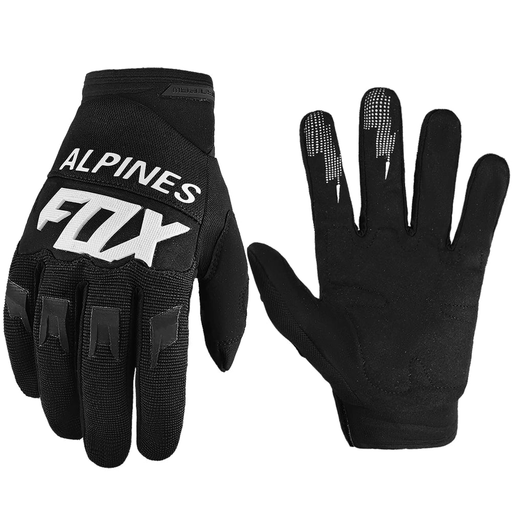 ALPINES FOX Motocross Racing Gloves Downhill Mountain Bike DH MX MTB Motorbike Glove Summer Mens Woman Motorcycle Luvas S-XXL - Slobuy