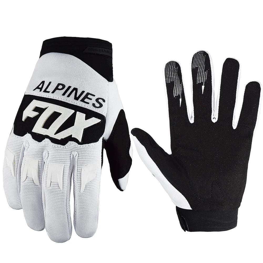ALPINES FOX Motocross Racing Gloves Downhill Mountain Bike DH MX MTB Motorbike Glove Summer Mens Woman Motorcycle Luvas S-XXL - Slobuy