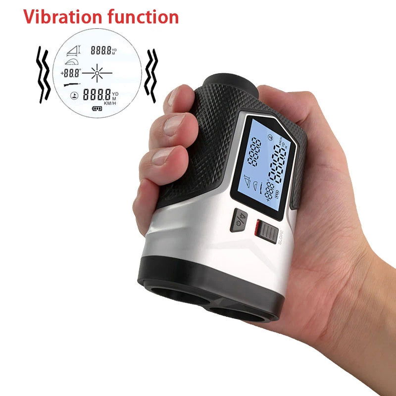 ARTBULL Golf Laser Rangefinder Hunting Rechargeable 1200m 650m Slope Adjusted Flag-Lock Vibration Laser Distance Meter - Slobuy